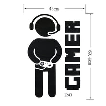 Gamer Joystick Wall Stickers