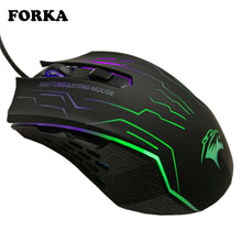 FORKA Silent Click Wired Gaming Mouse
